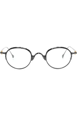 YOHJI YAMAMOTO Brille mit ovalem Gestell