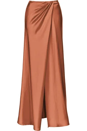 Pinko Drapierter Maxirock mit Schlitz