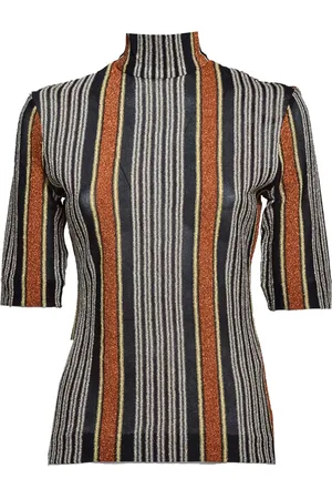 Missoni Striped lamé sweater