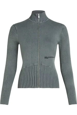 Karl Lagerfeld Utility zip-up jumper