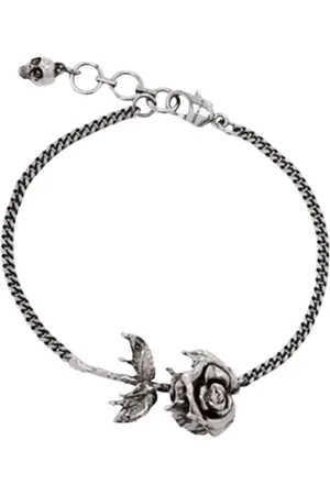 Alexander McQueen Armband mit Blumendetail
