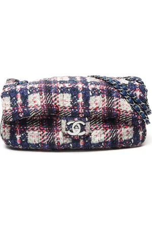 CHANEL 2013-2014 Tweed-Schultertasche