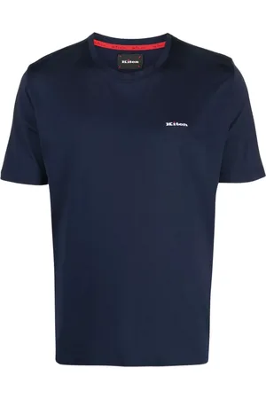 Kiton Logo-embroidered T-shirt