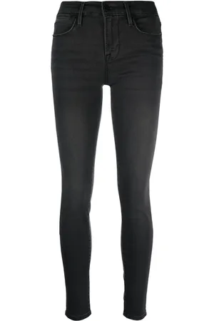 Frame Skinny-Jeans mit hohem Bund