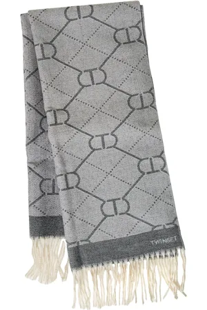 Twin-Set Schal mit Jacquardmuster