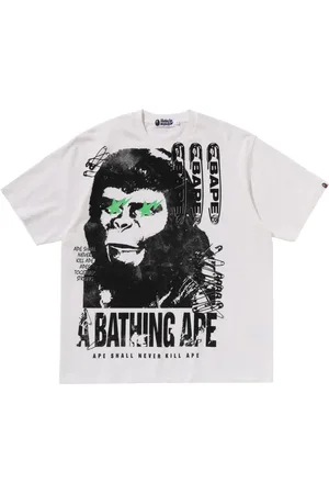 A Bathing Ape T-Shirt mit Logo-Print