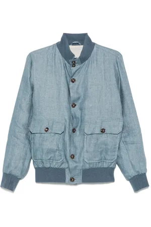 BARBA Bomberjacke aus Leinen