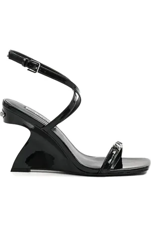 Karl Lagerfeld Sandalen mit Logo-Applikation 90mm