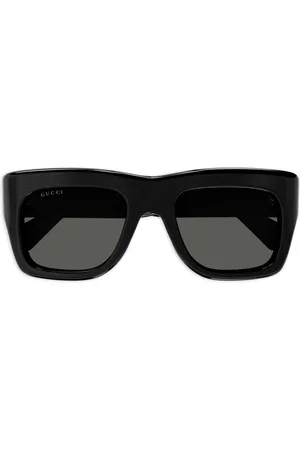Gucci Sonnenbrille mit eckigem Gestell