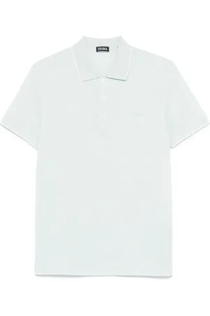 Ermenegildo Zegna Poloshirt mit Logo-Stickerei