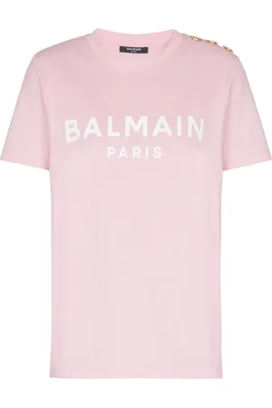 Balmain T-Shirt mit Logo-Print