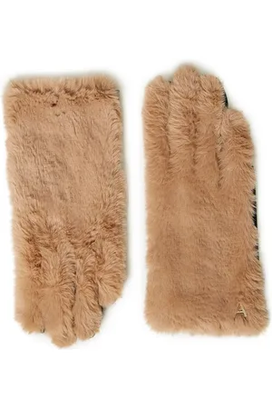 Twin-Set Handschuhe aus Faux Fur