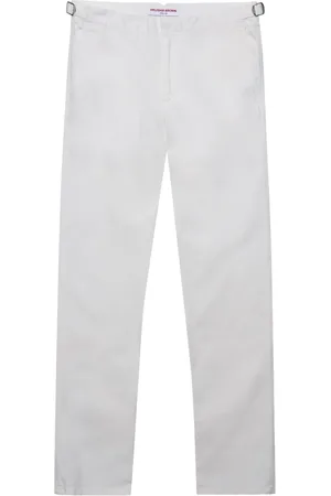 Orlebar Brown Halbhohe Straight-Leg-Hose