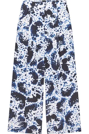 DRIES VAN NOTEN Hose mit weitem Bein