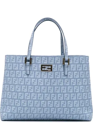 Fendi 2000-2010 kleine Zucchino Tote Bag aus beschichtetem Canvas