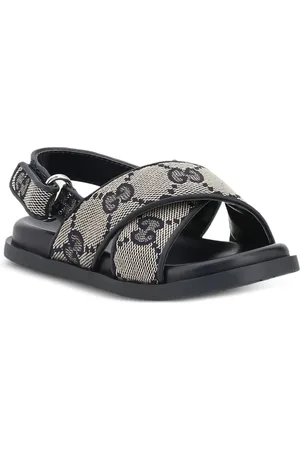 Gucci GG Sandalen aus Leder
