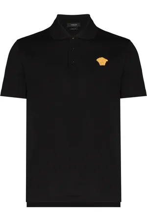 VERSACE Poloshirt mit Medusa-Motiv
