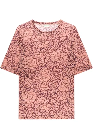 DRIES VAN NOTEN T-Shirt mit Blumen-Print