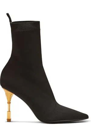 Balmain Moneta Stiefeletten in Strickoptik