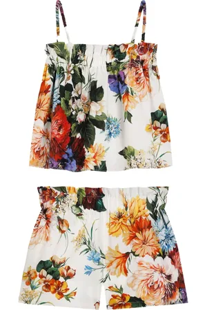 Dolce & Gabbana Shorts-Set mit Blumen-Print