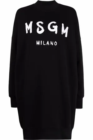 Msgm Kleid mit Logo