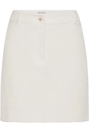 Rebecca Vallance Jonie button-detail bouclé skirt