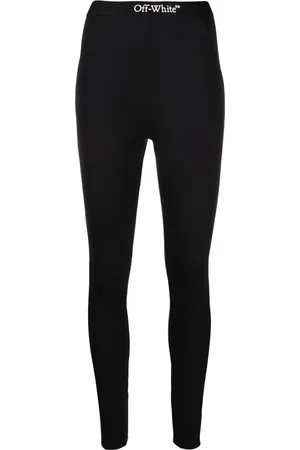 OFF-WHITE Leggings mit Logo-Bund