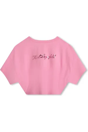 Karl Lagerfeld Karl Signature Cropped-T-Shirt