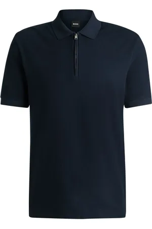HUGO BOSS Fein gestricktes Poloshirt