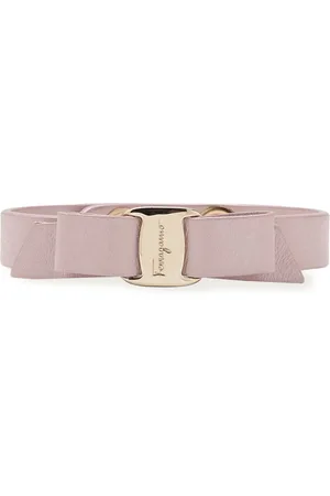 Salvatore Ferragamo Lederarmband mit Vara-Schleife