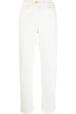 Elisabetta Franchi Gerade Hose mit hohem Bund