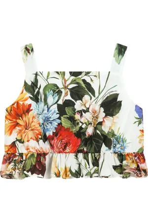 Dolce & Gabbana Oberteil mit Blumen-Print