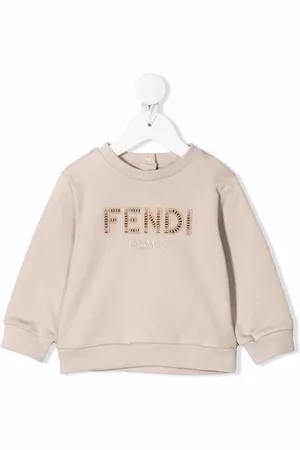 Fendi Sweatshirt mit Logo-Stickerei