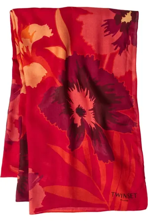 Twin-Set Schal mit Blumen-Print