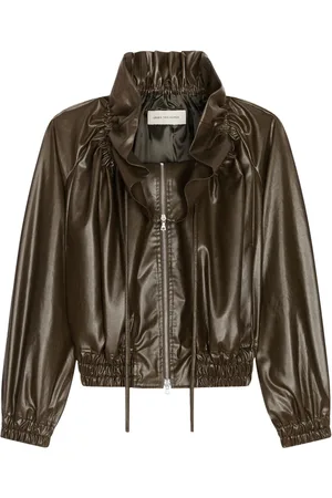 DRIES VAN NOTEN Bomberjacke aus Satin