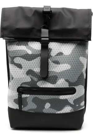 Rains Rucksack mit Camouflage-Print