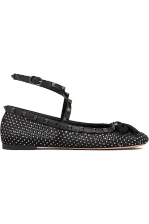 VALENTINO GARAVANI Rockstud Ballerinas mit Perlenverzierung