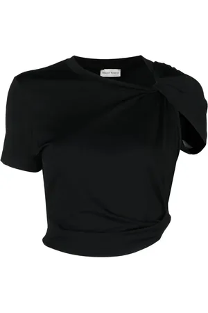 MAGDA BUTRYM Asymmetrisches Cropped-T-Shirt