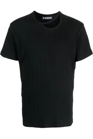 LGN LOUIS GABRIEL NOUCHI Plissiertes T-Shirt mit Cut-Outs
