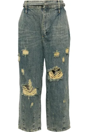 Musium Div. Jeans in Distressed-Optik