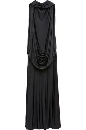 Loewe Anagram Pebble-detail maxi dress