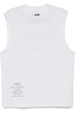 Izzue Weste mit Logo-Print