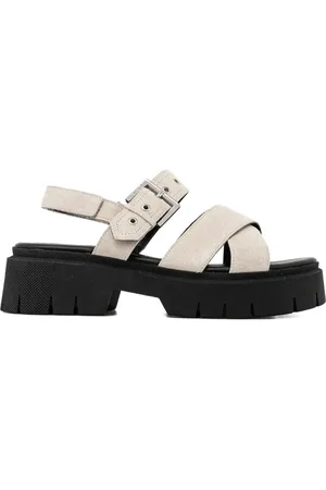 HUGO BOSS Sandalen mit Schnallenriemen