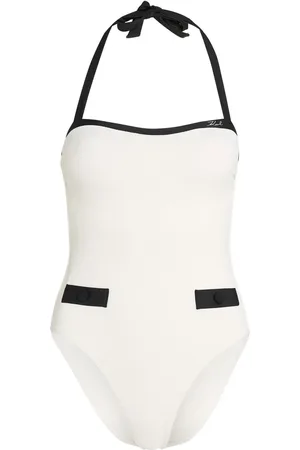 Karl Lagerfeld Signature Badeanzug