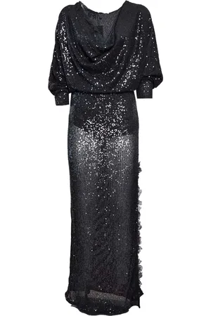 ERMANNO SCERVINO Sequin-embellished maxi dress