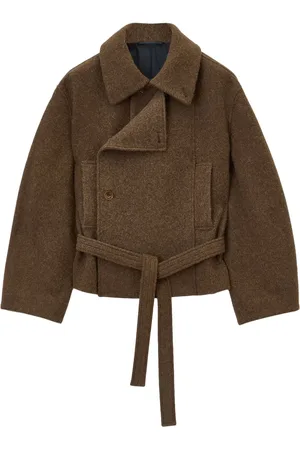 LEMAIRE Asymmetrischer Cropped-Mantel