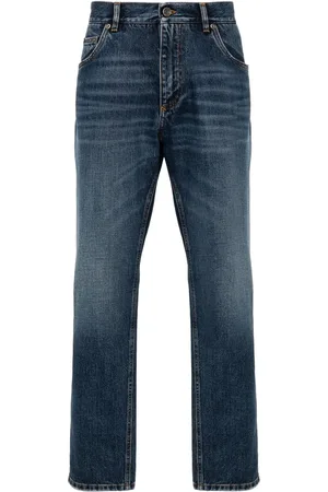Dolce & Gabbana Straight-Leg-Jeans mit Logo