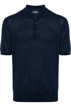 DRUMOHR Gestricktes Poloshirt