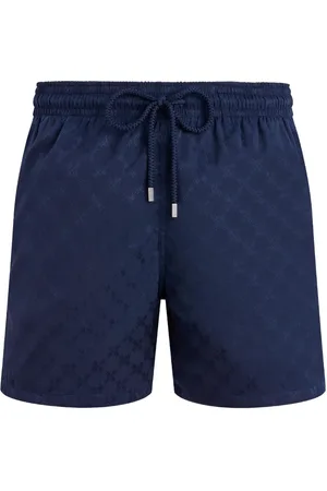 Vilebrequin Badeshorts mit Schildkröten-Monogramm