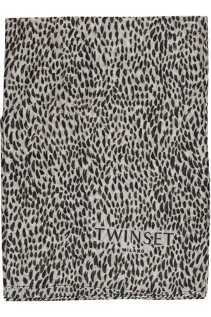 Twin-Set Schal mit Tier-Print